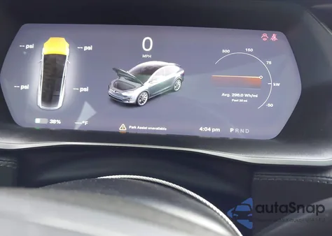 2019 Tesla Model X 100D/75D/Long Range/Standard Range z USA, uszkodzony, nr VIN 5YJXCDE27KF204354